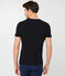 Camiseta manga corta de cuello redondo para hombre negro NOIR