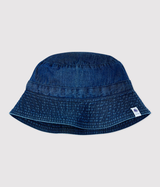Bob de tejido vaquero de algodón orgánico para bebé azul DENIM