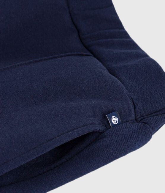 Pantalón de algodón para mujer azul SMOKING