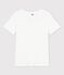 Camiseta L'ICONIQUE de lino de mujer blanco ECUME