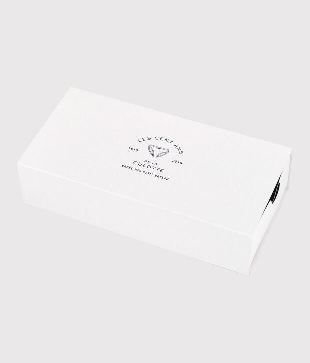 Pack de 5 braguitas de algod&oacute;n fino para mujer multicolor