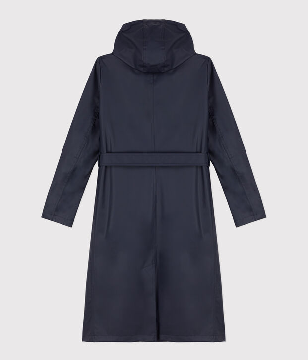 Gabardina con capucha para mujer SMOKING