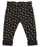 Pantalón para bebé niña estampado con lunares dorados negro CITY/amarillo DORE