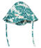 Sombrero estampado para bebé niña azul BOCAL/blanco MULTICO