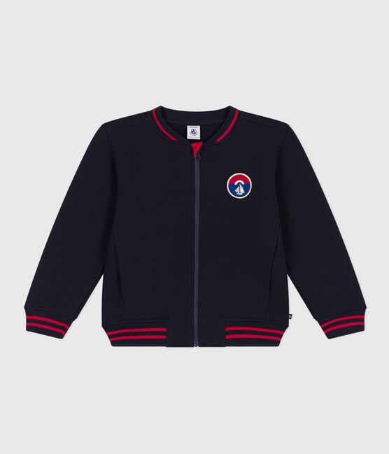 Teddy de jersey grueso para niño azul SMOKING