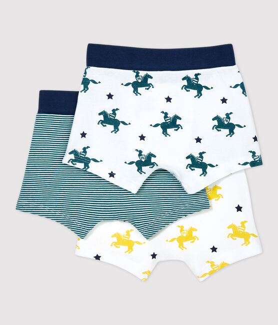 Juego de 3 bóxeres con estampado de caballeros de niño variante 1