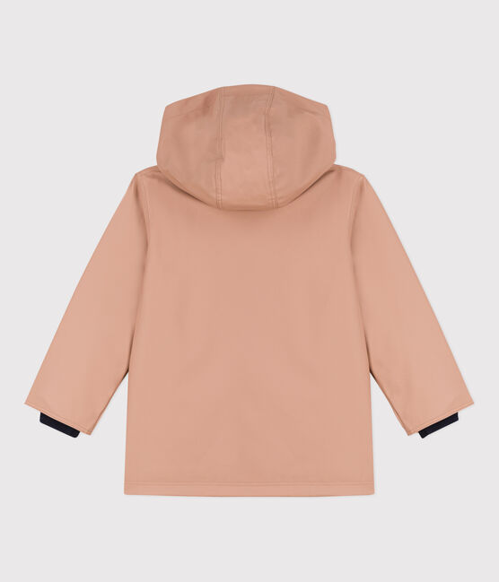 CHUBASQUERO EMBLEMÁTICO RECICLADO PARA NIÑO/NIÑA beige VINTAGE
