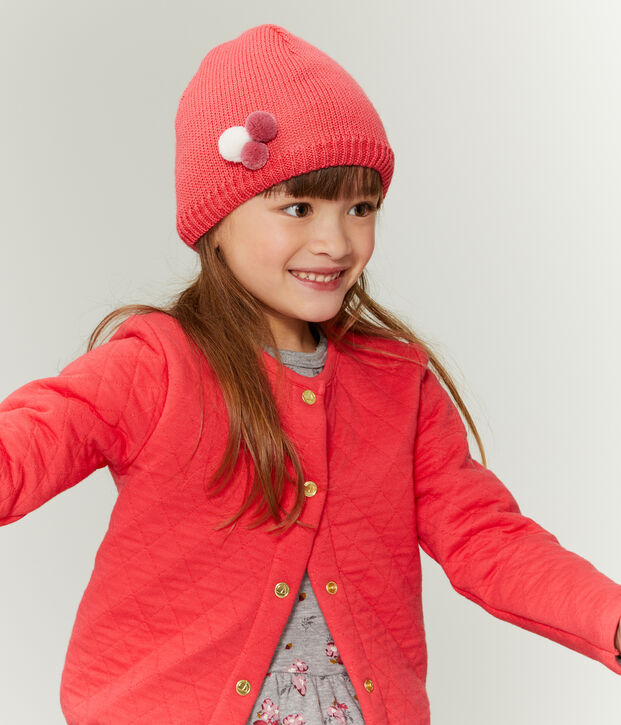 C&aacute;rdigan de ni&ntilde;a rojo