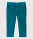 Pantalón de terciopelo de bebé.