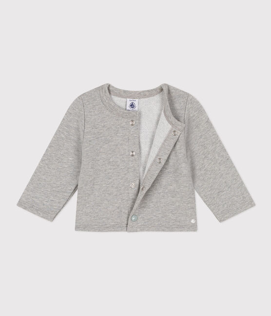 Cárdigan de muletón de bebé gris CHATON CHINE