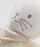Doudou de conejito musical: ¡un regalo para recién nacido ideal! blanco MARSHMALLOW