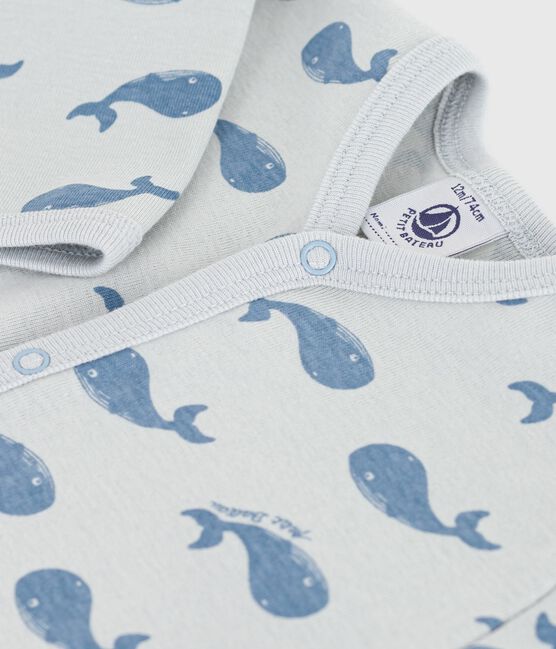 Pijama sin pies de algodón estampado para bebé CO2/ ADRIATIC