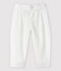 Pantalón de vestir de rayas de popelina de bebé niño