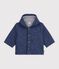 Chaqueta vaquera acolchada con bordado de estrellas para beb&eacute; azul