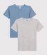 Juego de 2 camisetas de manga corta mil rayas de niño pequeño