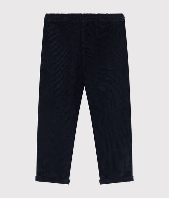 Pantalón de pana de niño azul SMOKING