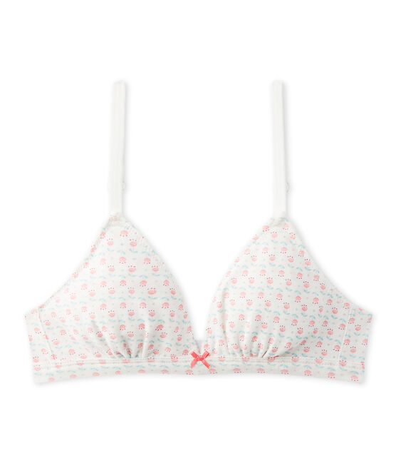 Sujetador estampado blanco LAIT/blanco MULTICO