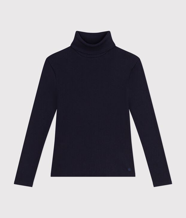 Camiseta Iconique de cuello vuelto de punto 2x2 para mujer SMOKING