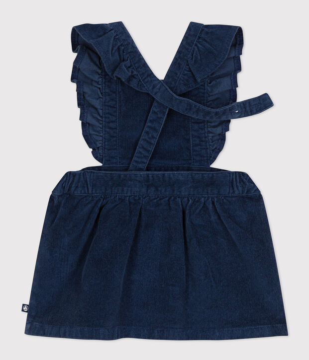 Vestido de terciopelo sin mangas para beb&eacute; CREPUSCULE