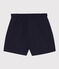 Shorts de punto flameado para niña azul SMOKING