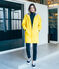 Chubasquero parka para mujer amarillo JAUNE