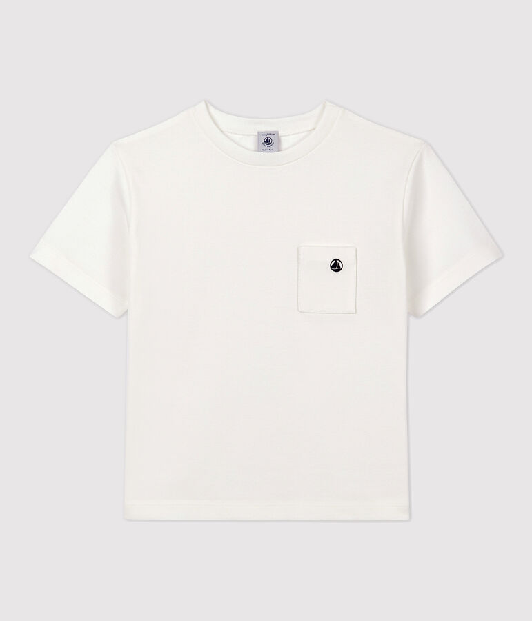 Camiseta de ni&ntilde;o blanco MARSHMALLOW