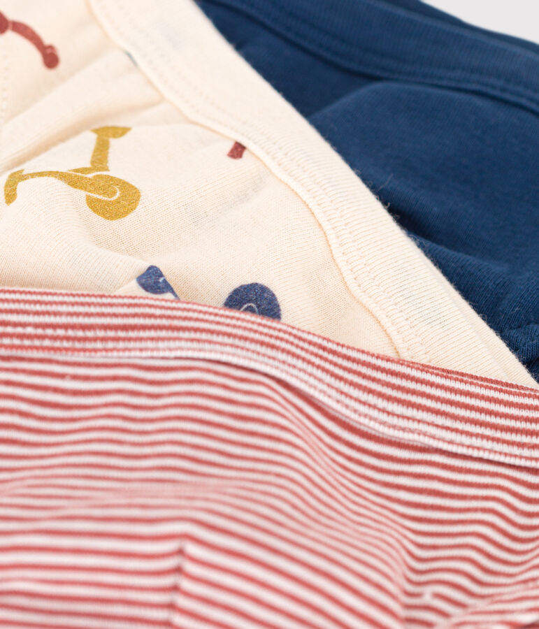 Juego de 2 slips infantiles de algod&oacute;n con motivo de patinete multicolor