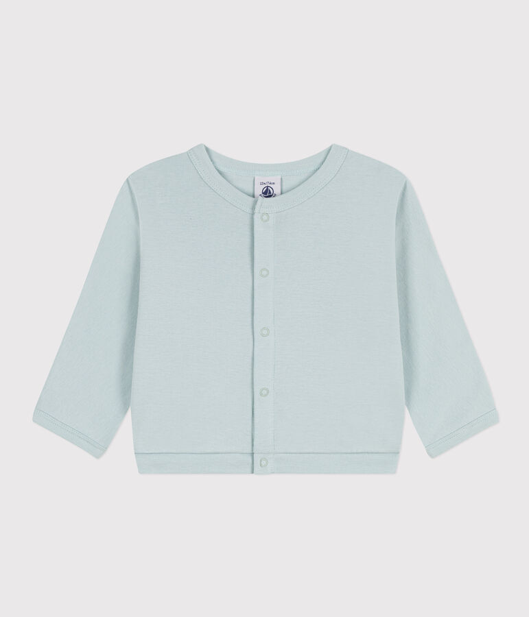 C&aacute;rdigan de algod&oacute;n para beb&eacute; verde BULLE