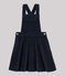 Vestido peto para niña azul SMOKING