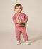 Sudadera de felpa para bebé rosa ROSEWOOD