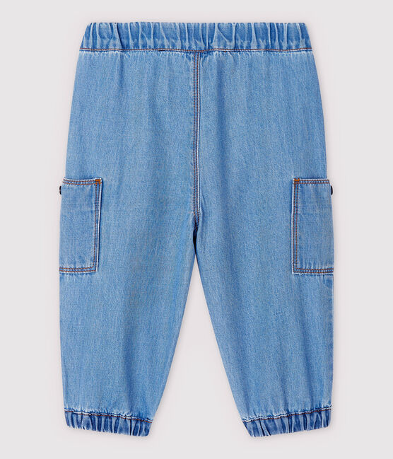 Pantalón vaquero claro de bebé niño azul DENIM CLAIR