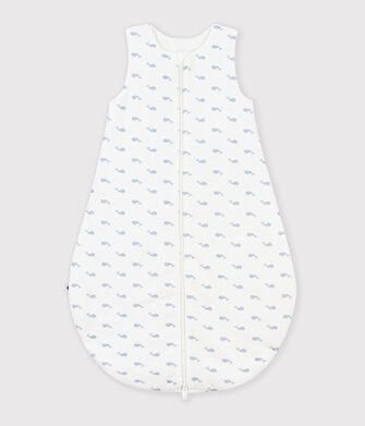 Saco de terciopelo para beb&eacute; con estampado de ballenas TOG 3