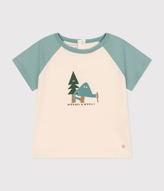 Camiseta de manga corta de punto fino para bebé AVALANCHE/ PAUL