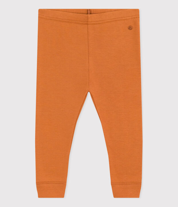 Leggings de algod&oacute;n para beb&eacute; marron