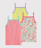 Trío de camisas de tirantes para niña variante 1