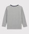 Camiseta serigrafiada para niño gris SUBWAY CHINE