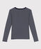 Camiseta Icónica de algodón a rayas para mujer azul SMOKING/blanco MARSHMALLOW