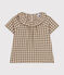 Blusa de manga corta de milrayas para bebé MARECAGE/ SALINE