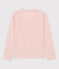 Camiseta de algodón Le Droit con cuello de pico para mujer rosa SALINE