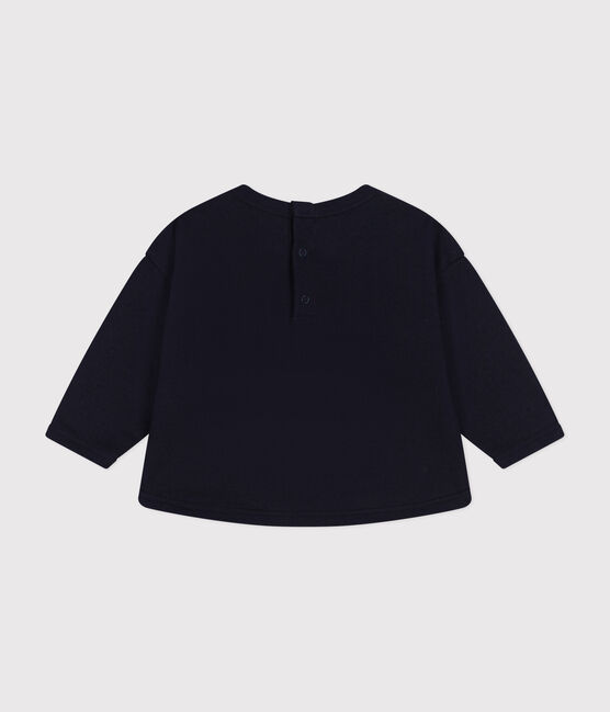Sudadera de felpa para bebé azul SMOKING