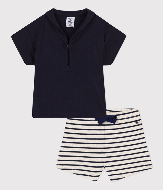 Conjunto de estilo marinero para bebé SMOKING/ MONTELIMAR