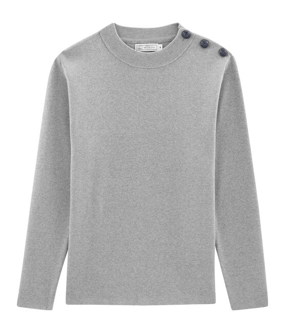 Jersey azul marino para hombre liso gris SUBWAY CHINE