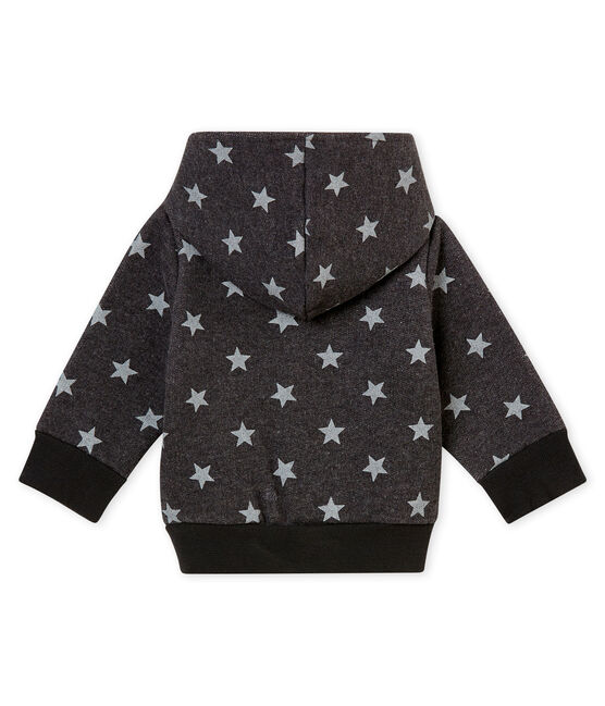 Sudadera con capucha para bebé niño estampada negro CITY/gris GRIS