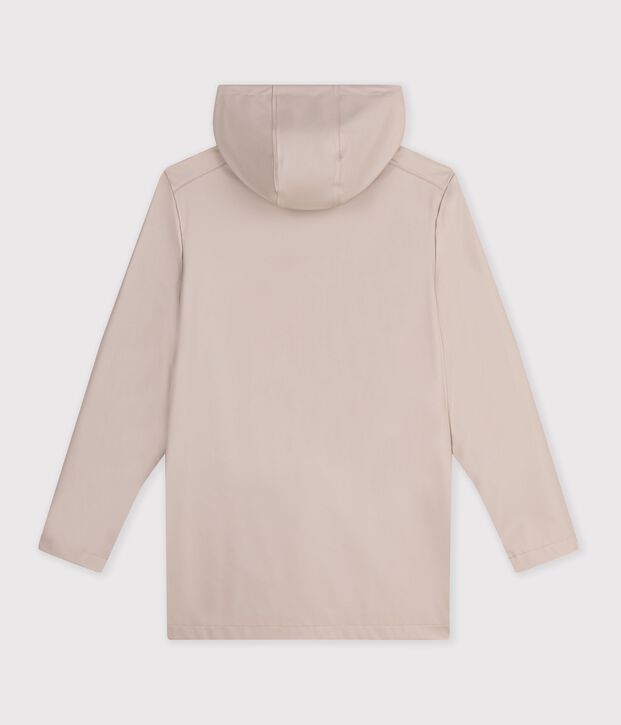 Chubasquero ic&oacute;nico unisex crudo