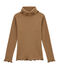 Camiseta cuello cisne marron BRINDILLE