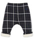 Pantalón de cuadros con forro de sherpa para bebé niño