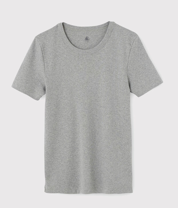 Camiseta de manga corta para hombre gris
