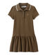 Vestido para niña de manga corta