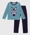 Pijama infantil de terciopelo SOIR/ GOBELIN