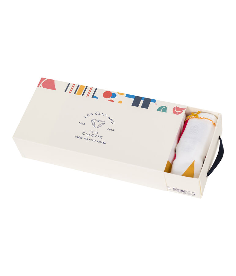 Semanario con 5 braguitas para mujer multicolor